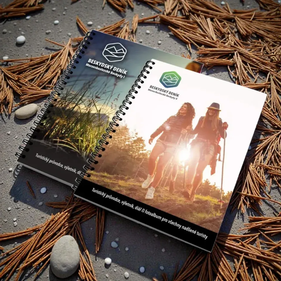 Beskydské turistické deníky / výletníky - Moravskoslezské Beskydy I a II
