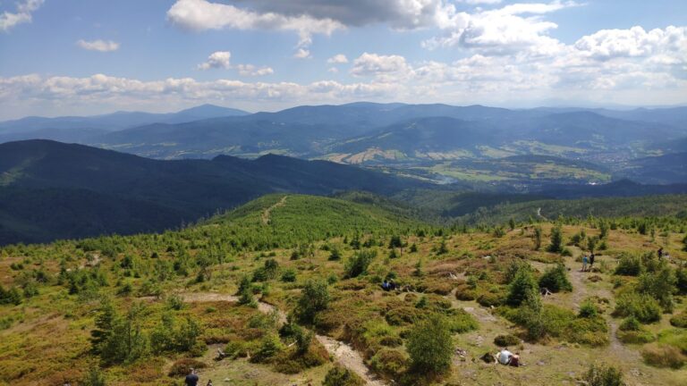 Turistický deník v horách