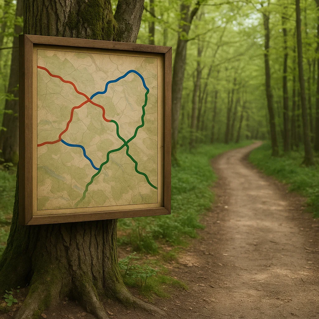 naplánované turistické trasy